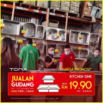 Big-Bath-Sdn-Bhd-Tora-Warehouse-Sale-1-350x350 - Home & Garden & Tools Sanitary & Bathroom Selangor Warehouse Sale & Clearance in Malaysia 