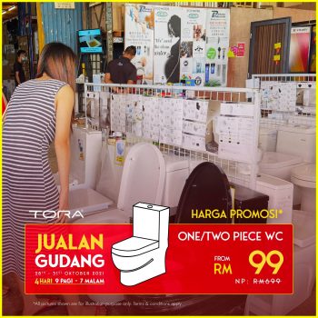 Big-Bath-Sdn-Bhd-Tora-Warehouse-Sale-2-350x350 - Home & Garden & Tools Sanitary & Bathroom Selangor Warehouse Sale & Clearance in Malaysia 