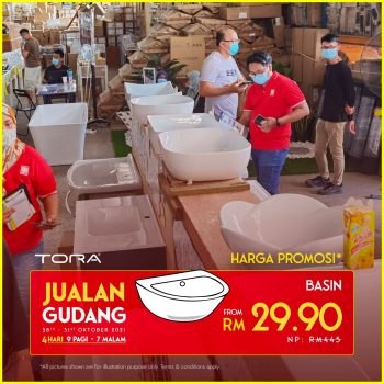 Big-Bath-Sdn-Bhd-Tora-Warehouse-Sale-4-350x350 - Home & Garden & Tools Sanitary & Bathroom Selangor Warehouse Sale & Clearance in Malaysia 