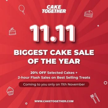 Cake-Together-11.11-Biggest-Cake-Sale-350x350 - Beverages Cake Food , Restaurant & Pub Johor Kedah Kelantan Kuala Lumpur Melaka Negeri Sembilan Online Store Pahang Penang Perak Perlis Putrajaya Sabah Sarawak Selangor Terengganu 