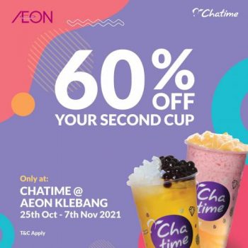 Chatime-6th-Anniversary-Promotion-at-AEON-Klebang-350x350 - Beverages Food , Restaurant & Pub Perak Promotions & Freebies 