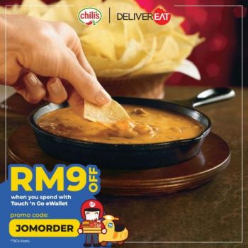 Chilis-DeliverEat-RM9-OFF-Promotion-350x350 - Beverages Food , Restaurant & Pub Johor Kedah Kelantan Kuala Lumpur Melaka Negeri Sembilan Pahang Penang Perak Perlis Promotions & Freebies Putrajaya Sabah Sarawak Selangor Terengganu 