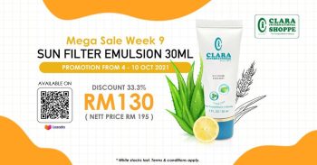 Clara-International-Beauty-Shoppe-Mega-Sale-350x183 - Beauty & Health Johor Kedah Kelantan Kuala Lumpur Malaysia Sales Melaka Negeri Sembilan Online Store Pahang Penang Perak Perlis Personal Care Putrajaya Sabah Sarawak Selangor Skincare Terengganu 