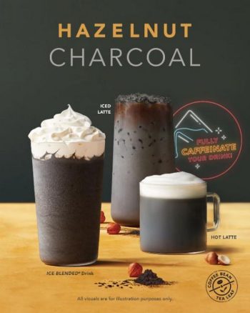 Coffee-Bean-Hazelnut-Charcoal-Promo-350x438 - Beverages Food , Restaurant & Pub Johor Kedah Kelantan Kuala Lumpur Melaka Promotions & Freebies 