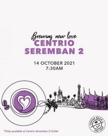 Coffee-Bean-Opening-Promotion-at-Centrio-Seremban-2-350x438 - Beverages Food , Restaurant & Pub Negeri Sembilan Promotions & Freebies 