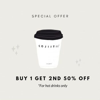 Cojiitii-50-OFF-on-2nd-Drink-Promotion-350x350 - Beverages Food , Restaurant & Pub Promotions & Freebies Selangor 