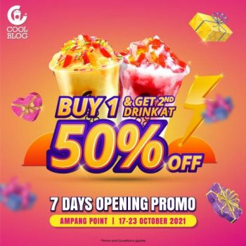 Coolblog-Opening-Promotion-at-Ampang-Point-350x349 - Beverages Food , Restaurant & Pub Kuala Lumpur Promotions & Freebies Selangor 