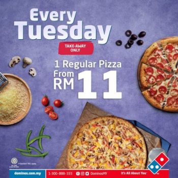 Dominos-Pizza-Super-Tuesday-Promotion-350x350 - Beverages Food , Restaurant & Pub Johor Kedah Kelantan Kuala Lumpur Melaka Negeri Sembilan Online Store Pahang Penang Perak Perlis Pizza Promotions & Freebies Putrajaya Sabah Sarawak Selangor Terengganu 