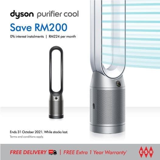 Now till 31 Oct 2021 ESH Electrical Dyson Promo