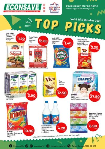 Econsave-Top-Picks-Promotion-350x495 - Johor Kedah Kelantan Kuala Lumpur Melaka Negeri Sembilan Pahang Penang Perak Perlis Promotions & Freebies Putrajaya Selangor Supermarket & Hypermarket Terengganu 