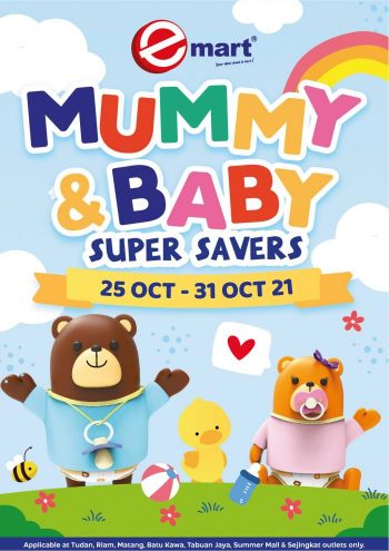 Emart-Mummy-Baby-Super-Savers-Promotion-350x495 - Promotions & Freebies Sarawak 