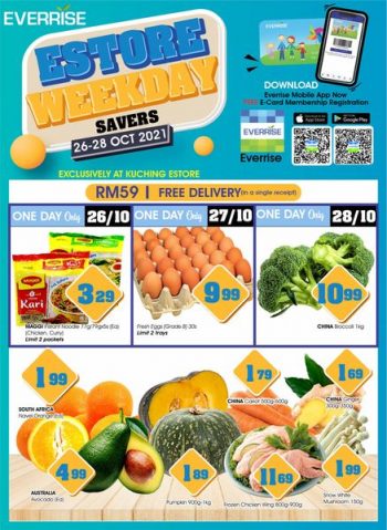 Estore-Weekday-Savers-350x479 - Online Store Promotions & Freebies Sarawak Supermarket & Hypermarket 