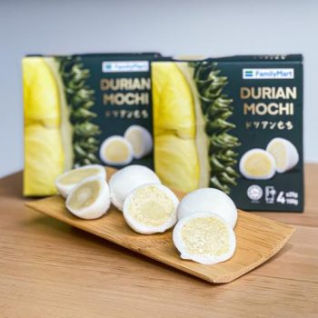 FamilyMart-Durian-Mochi-Promo-350x350 - Beverages Food , Restaurant & Pub Johor Kedah Kelantan Kuala Lumpur Melaka Negeri Sembilan Pahang Penang Perak Perlis Promotions & Freebies Putrajaya Sabah Sarawak Selangor Supermarket & Hypermarket Terengganu 