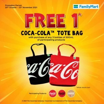 FamilyMart-Free-Coca-Cola-Tote-Bag-Promotion-350x350 - Johor Kedah Kelantan Kuala Lumpur Melaka Negeri Sembilan Pahang Penang Perak Perlis Promotions & Freebies Putrajaya Sabah Sarawak Selangor Supermarket & Hypermarket Terengganu 