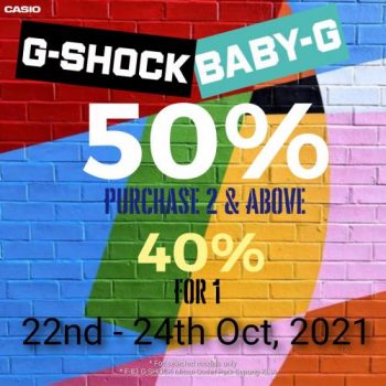 G-Shock-Weekend-Promotion-at-Mitsui-Outlet-Park-350x350 - Fashion Lifestyle & Department Store Promotions & Freebies Selangor Watches 