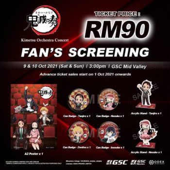 GSC-DemonSlayer-Fans-Screening-350x350 - Cinemas Events & Fairs Kuala Lumpur Movie & Music & Games Selangor 