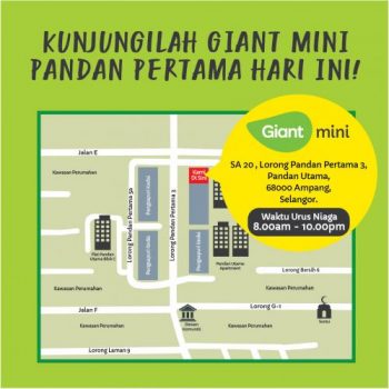 Giant-Mini-Opening-Promotion-at-Pandan-Pertama-1-350x350 - Johor Kedah Kelantan Kuala Lumpur Melaka Negeri Sembilan Pahang Penang Perak Perlis Promotions & Freebies Putrajaya Sabah Sarawak Selangor Supermarket & Hypermarket Terengganu 