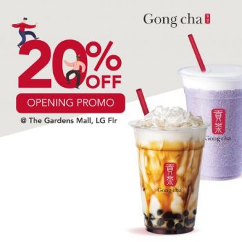 Gong-Cha-Opening-Promotion-at-The-Gardens-Mall-350x350 - Beverages Food , Restaurant & Pub Kuala Lumpur Promotions & Freebies Selangor 