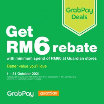 Guardian-GrabPay-RM6-Rebate-Promotion-350x350 - Beauty & Health Health Supplements Johor Kedah Kelantan Kuala Lumpur Melaka Negeri Sembilan Pahang Penang Perak Perlis Personal Care Promotions & Freebies Putrajaya Sabah Sarawak Selangor Terengganu 