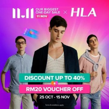 HLA-11.11-Our-Biggest-One-Day-Sale-350x350 - Apparels Fashion Accessories Fashion Lifestyle & Department Store Johor Kedah Kelantan Kuala Lumpur Malaysia Sales Melaka Negeri Sembilan Online Store Pahang Penang Perak Perlis Putrajaya Sabah Sarawak Selangor Terengganu 