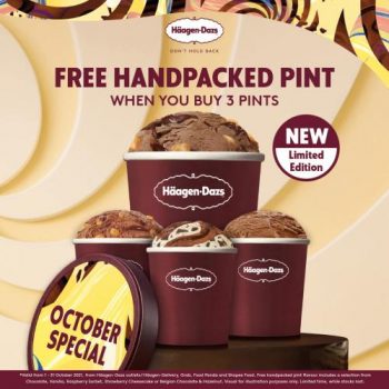 Haagen-Dazs-October-Free-Handpacked-Pint-Promotion-350x350 - Beverages Food , Restaurant & Pub Ice Cream Johor Kedah Kelantan Kuala Lumpur Melaka Negeri Sembilan Pahang Penang Perak Perlis Promotions & Freebies Putrajaya Sabah Sarawak Selangor Terengganu 