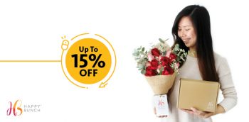 Happy-Bunch-15-off-Promo-with-Maybank-350x172 - Bank & Finance Johor Kedah Kelantan Kuala Lumpur Maybank Melaka Negeri Sembilan Others Pahang Penang Perak Perlis Promotions & Freebies Putrajaya Sabah Sarawak Selangor Terengganu 