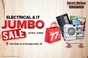 Harvey-Norman-Factory-Outlet-Electrical-IT-Jumbo-Sale-350x232 - Electronics & Computers Home Appliances Johor Kitchen Appliances Kuala Lumpur Malaysia Sales Selangor 