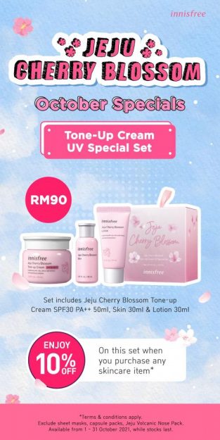 Innisfree-Jeju-Cherry-Blossom-Promotion-313x625 - Beauty & Health Johor Kedah Kelantan Kuala Lumpur Melaka Negeri Sembilan Pahang Penang Perak Perlis Personal Care Promotions & Freebies Putrajaya Sabah Sarawak Selangor Skincare Terengganu 