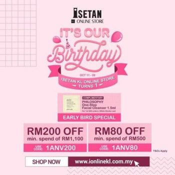 Isetan-Birthday-Deal-350x350 - Johor Kedah Kelantan Kuala Lumpur Melaka Negeri Sembilan Pahang Penang Perak Perlis Promotions & Freebies Putrajaya Sabah Sarawak Selangor Supermarket & Hypermarket Terengganu 