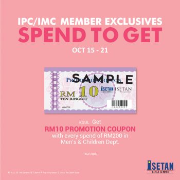 Isetan-Cancer-Awareness-Month-Deals-2-350x350 - Kuala Lumpur Promotions & Freebies Selangor Supermarket & Hypermarket 