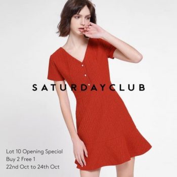 Isetan-The-Japan-Store-SaturdayClub-Deal-350x350 - Apparels Fashion Accessories Fashion Lifestyle & Department Store Kuala Lumpur Promotions & Freebies Selangor 