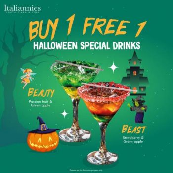 Italiannies-Halloween-Weekend-Fairytastic-Feast-Party-Promotion-1-350x350 - Beverages Kuala Lumpur Promotions & Freebies Selangor 