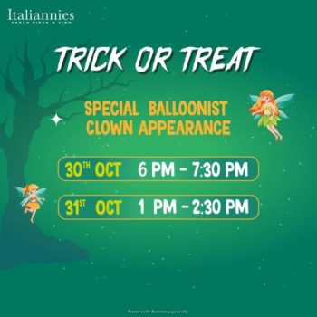 Italiannies-Halloween-Weekend-Fairytastic-Feast-Party-Promotion-2-350x350 - Beverages Kuala Lumpur Promotions & Freebies Selangor 