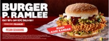 KFC-Burger-P.RAMLEE-Promotion-350x134 - Beverages Fast Food Food , Restaurant & Pub Johor Kedah Kelantan Kuala Lumpur Melaka Negeri Sembilan Pahang Penang Perak Perlis Promotions & Freebies Putrajaya Sabah Sarawak Selangor Terengganu 