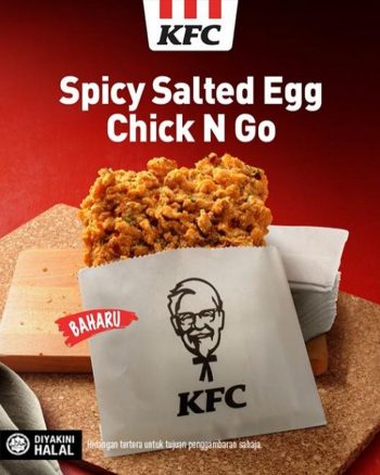 KFC-Spicy-Salted-Egg-Chick-N-Go-Promo-350x438 - Beverages Fast Food Food , Restaurant & Pub Johor Kedah Kelantan Kuala Lumpur Melaka Negeri Sembilan Online Store Pahang Penang Perak Perlis Promotions & Freebies Putrajaya Sabah Sarawak Selangor Terengganu 