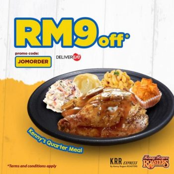 Kenny-Rogers-Roasters-DeliverEAT-RM9-OFF-Promo-Code-Promotion-350x350 - Beverages Food , Restaurant & Pub Johor Kedah Kelantan Kuala Lumpur Melaka Negeri Sembilan Online Store Pahang Penang Perak Perlis Promotions & Freebies Putrajaya Sabah Sarawak Selangor Terengganu 