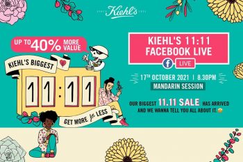 Kiehls-Facebook-Live-350x233 - Beauty & Health Events & Fairs Johor Kedah Kelantan Kuala Lumpur Melaka Nationwide Negeri Sembilan Online Store Others Pahang Penang Perak Perlis Personal Care Putrajaya Sabah Sarawak Selangor Skincare Terengganu 