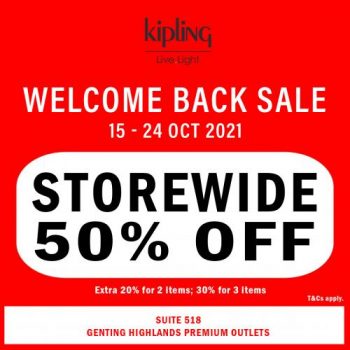 Kipling-Welcome-Back-Sale-at-Genting-Highlands-Premium-Outlets-350x350 - Bags Fashion Accessories Fashion Lifestyle & Department Store Malaysia Sales Pahang 