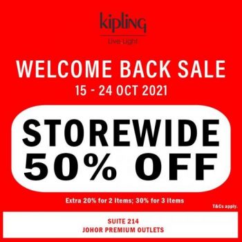 Kipling-Welcome-Back-Sale-at-Johor-Premium-Outlets-350x350 - Bags Fashion Accessories Fashion Lifestyle & Department Store Johor Malaysia Sales 