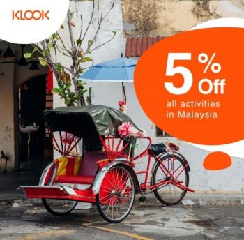 Klook-5-off-Promo-350x344 - Johor Kedah Kelantan Kuala Lumpur Melaka Negeri Sembilan Online Store Others Pahang Penang Perak Perlis Promotions & Freebies Putrajaya Sabah Sarawak Selangor Terengganu 