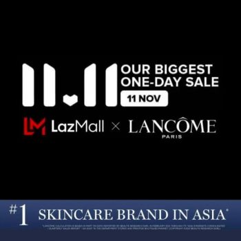 Lancome-11.11-One-Day-Sale-at-Lazada-350x350 - Beauty & Health Johor Kedah Kelantan Kuala Lumpur Malaysia Sales Melaka Negeri Sembilan Online Store Pahang Penang Perak Perlis Personal Care Putrajaya Sabah Sarawak Skincare 