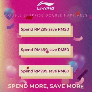 Li-Ning-11.11-Sale-350x350 - Apparels Fashion Accessories Fashion Lifestyle & Department Store Footwear Johor Kedah Kelantan Kuala Lumpur Malaysia Sales Melaka Negeri Sembilan Pahang Penang Perak Perlis Putrajaya Sabah Sarawak Selangor Terengganu 