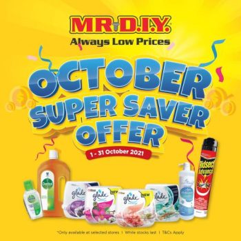 MR-DIY-October-Super-Saver-Offer-Promotion-350x350 - Johor Kedah Kelantan Kuala Lumpur Melaka Negeri Sembilan Others Pahang Penang Perak Perlis Promotions & Freebies Putrajaya Sabah Sarawak Selangor Terengganu 