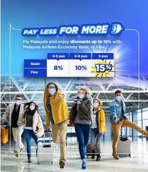 Malaysia-Airlines-Pay-less-for-More-Promotion - Johor Kedah Kelantan Kuala Lumpur Melaka Negeri Sembilan Others Pahang Penang Perak Perlis Promotions & Freebies Putrajaya Sabah Sarawak Selangor Terengganu 