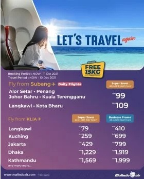 Malindo-Air-Great-Deals - Air Fare Johor Kedah Kelantan Kuala Lumpur Melaka Negeri Sembilan Online Store Pahang Penang Perak Perlis Promotions & Freebies Putrajaya Sabah Sarawak Selangor Sports,Leisure & Travel Terengganu 