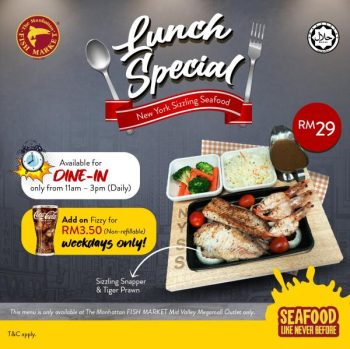 Manhattan-Fish-Market-Mid-Valley-Megamall-Lunch-Promotion-1-350x349 - Beverages Food , Restaurant & Pub Kuala Lumpur Promotions & Freebies Selangor 