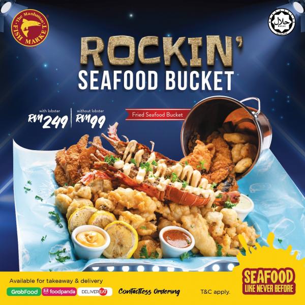 8 Oct 2021 Onward Manhattan Fish Market Rockin' Seafood Bucket Promo