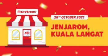 Marrybrown-Opening-Promotion-at-Jenjarom-Kuala-Langat-350x183 - Promotions & Freebies Selangor Supermarket & Hypermarket 