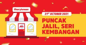 Marrybrown-Opening-Promotion-at-Puncak-Jalil-Seri-Kembangan-350x183 - Beverages Food , Restaurant & Pub Promotions & Freebies Selangor 