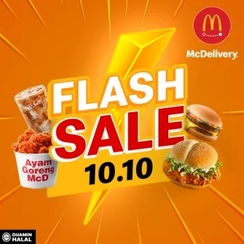 McDonalds-10.10-Flash-Sale-2021 - Beverages Fast Food Food , Restaurant & Pub Johor Kedah Kelantan Kuala Lumpur Malaysia Sales Melaka Negeri Sembilan Online Store Pahang Penang Perak Perlis Putrajaya Sabah Sarawak Selangor Terengganu 